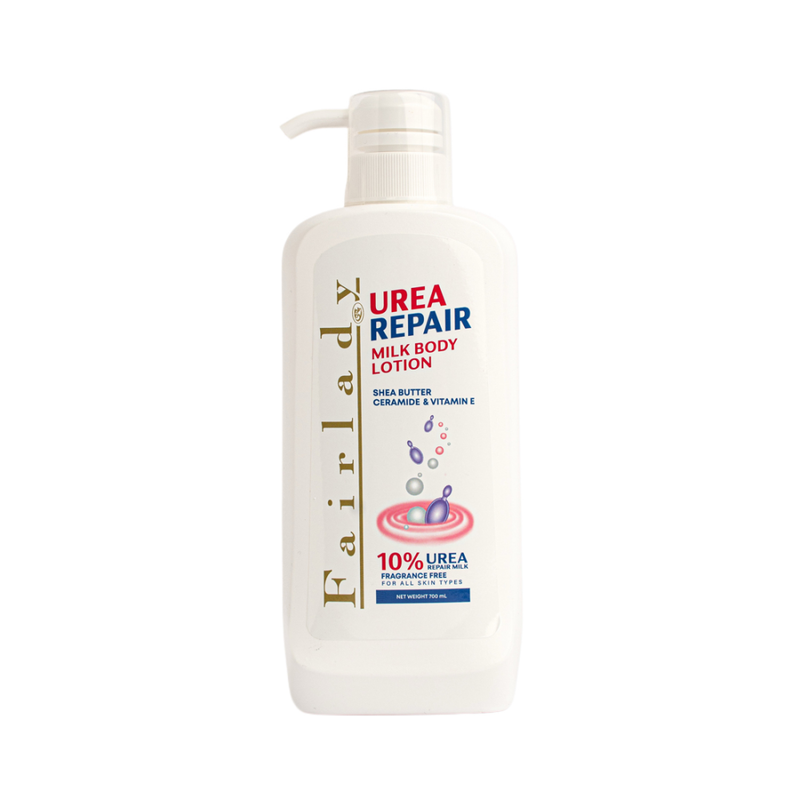 Fair Lady Milk and Urea Body Lotion, Hydrating, Brightening, 700ml