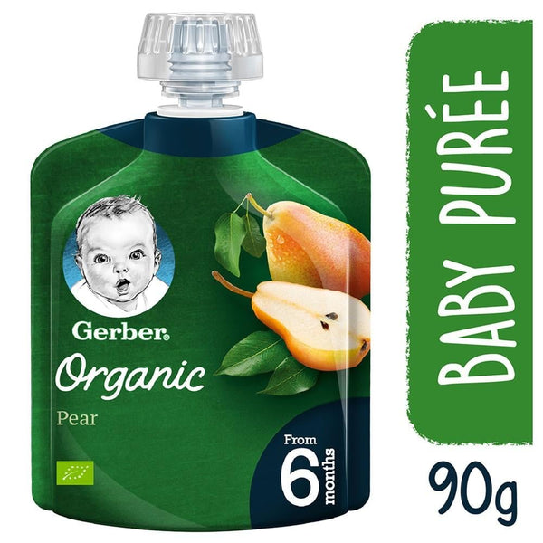 Gerber Prune Puree Organic Fruit Pear Puree 90g