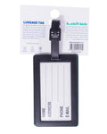 Solo Go Luggage Tag - Information Add-on - Red