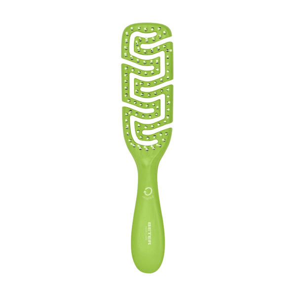 Beter Vent Brush with Nylon Pins and Protective Tips for All Hair Types