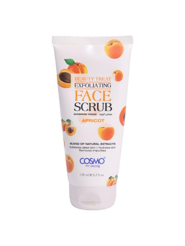 Cosmo Apricot Exfoliating Facial Scrub - 170ml