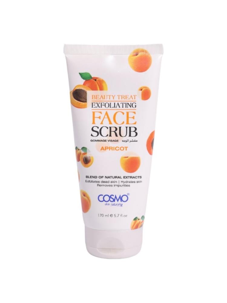 Cosmo Apricot Exfoliating Facial Scrub - 170ml