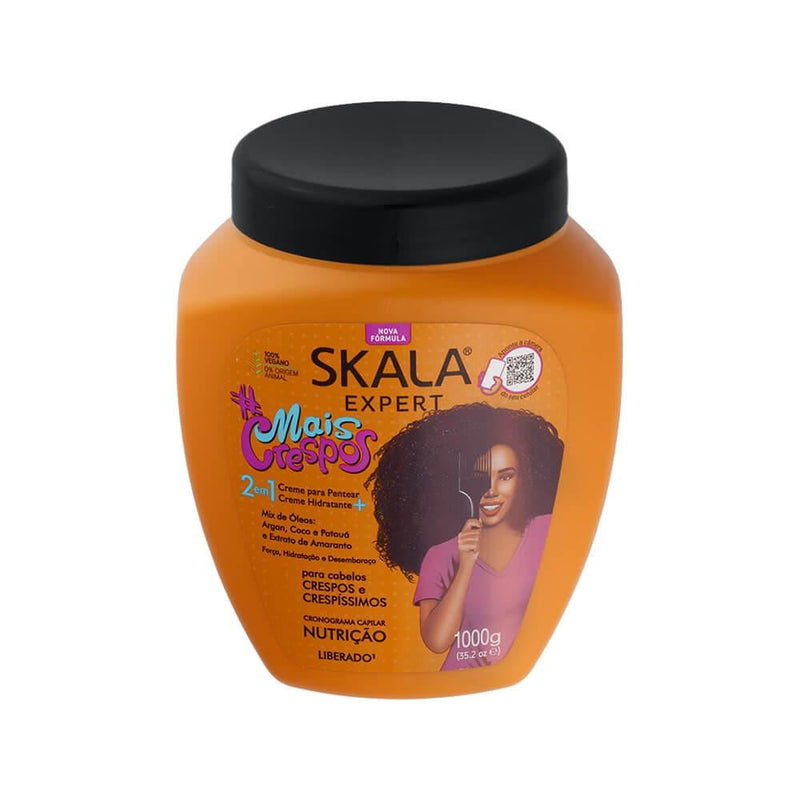 Hair Mask and Styling Cream Moisturising Curly Hair Skala Expert 1000g