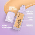 Maybelline Super Stay Lumi Matte 30H Foundation - 30ml
