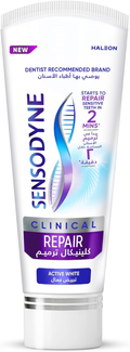 Best Enamel Repair Toothpaste Clinical Active White Sensodyne 75ml