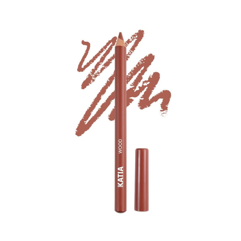 Katia Lip Liner Pencil, Creamy, Long-Lasting, Moisturizing
