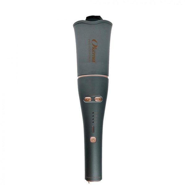 Auto Rotating Ceramic Hair Curler Heat Protection Technology Okema