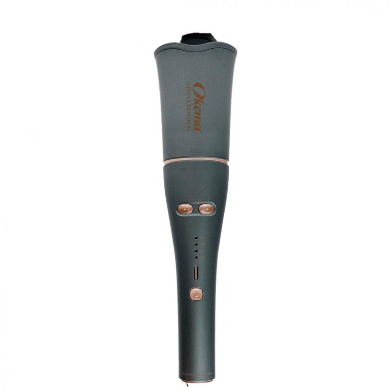 Auto Rotating Ceramic Hair Curler Heat Protection Technology Okema