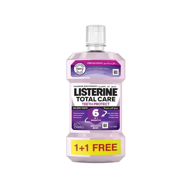 Total Care Mouthwash - Listerine - 2 x 250ml Twin Pack