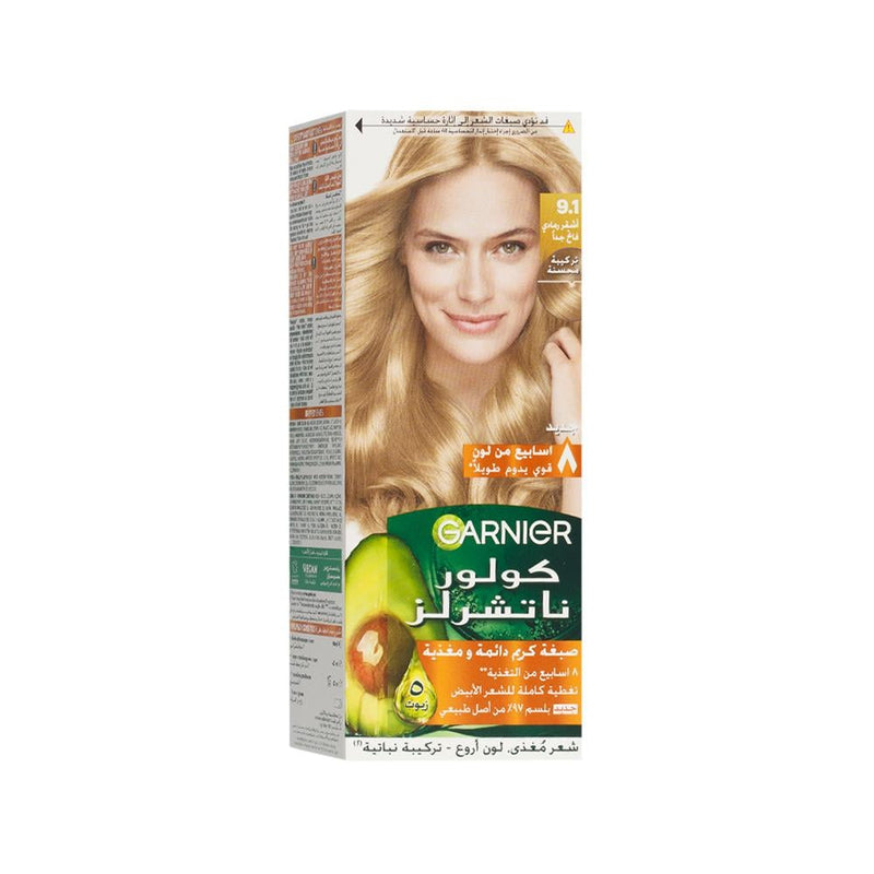 Ash Blonde Hair Color Very Light Ash Blonde 9.1 Garnier Color Naturals 1 Pack