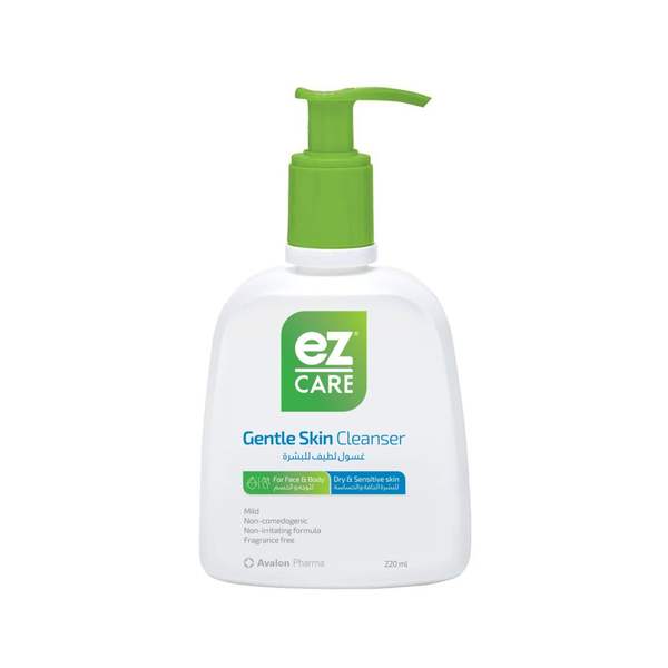 Avalon Pharma Easy Care Facial Wash, Soap-Free, Dry and Sensitive Skin, 220ml