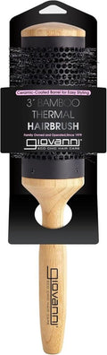 Bamboo Hair Brush Thermal Styling Tool For Smooth Hair Giovanni 1 Piece