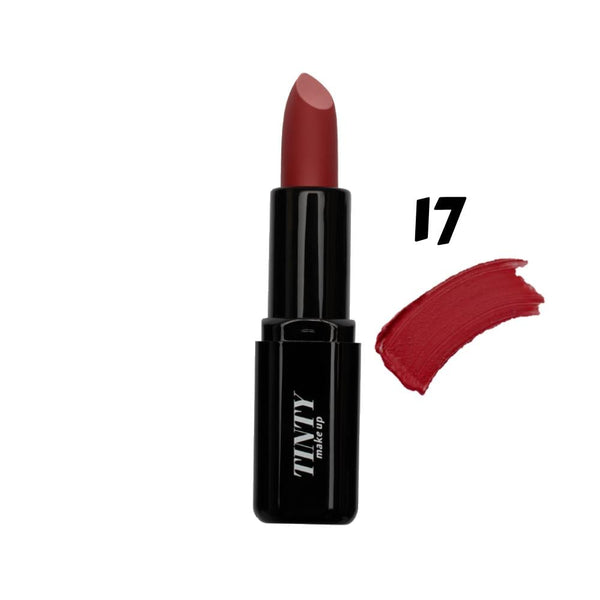 Tinty Matte Lipstick Long Lasting Waterproof No. 17 3.8g