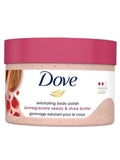 Dove Body Scrub Pomegranate Seed Extract & Shea Butter 298g