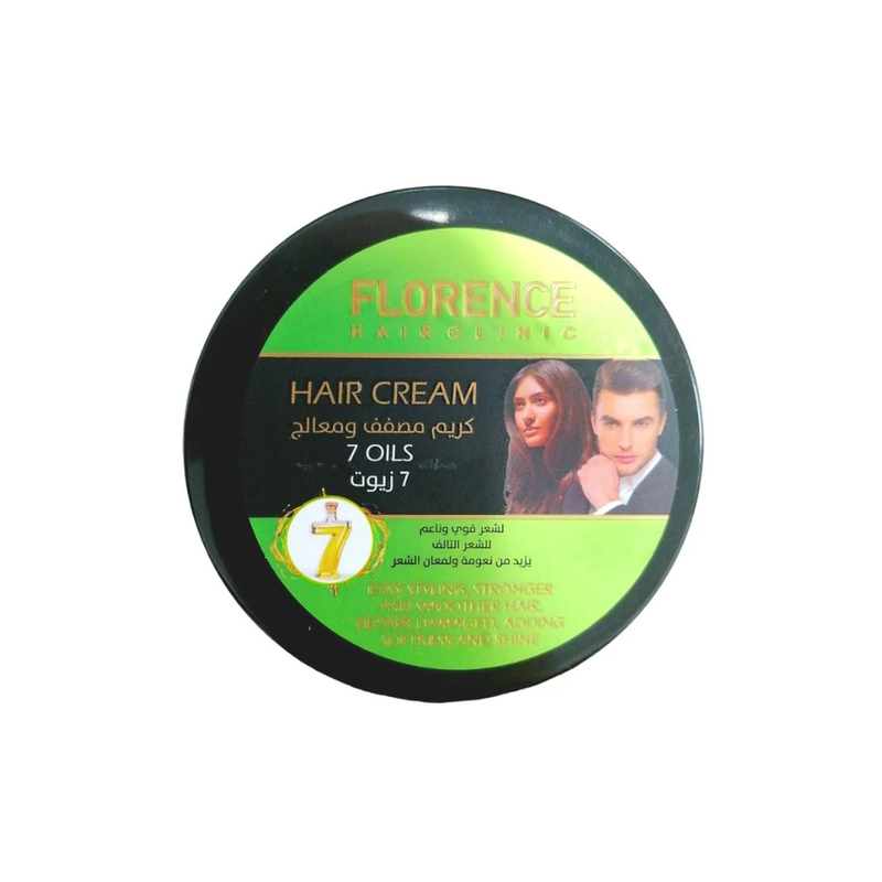 Florence Hair Styling and Treatment Cream with 7 Natural Oils, 250ml
