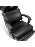 Salon System Luxury Leather Hair Wash Chair Black