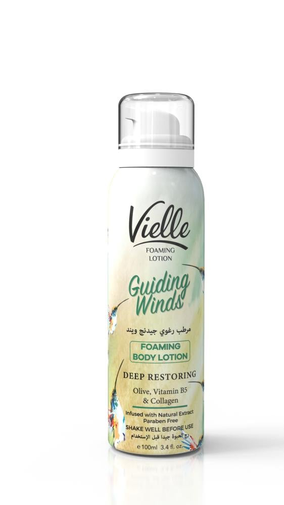 Foaming Body Lotion Guiding Winds Lightweight Hydration Vielle 100ml