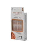 Benetty London Empress Natural Nails F15-46 - 24 Piece Set
