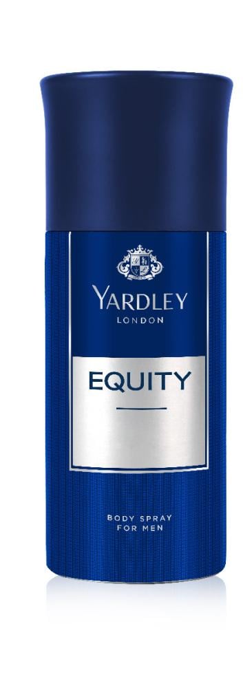 Equity Men Body Spray Refreshing Long-Lasting Scent Yardley 150ml