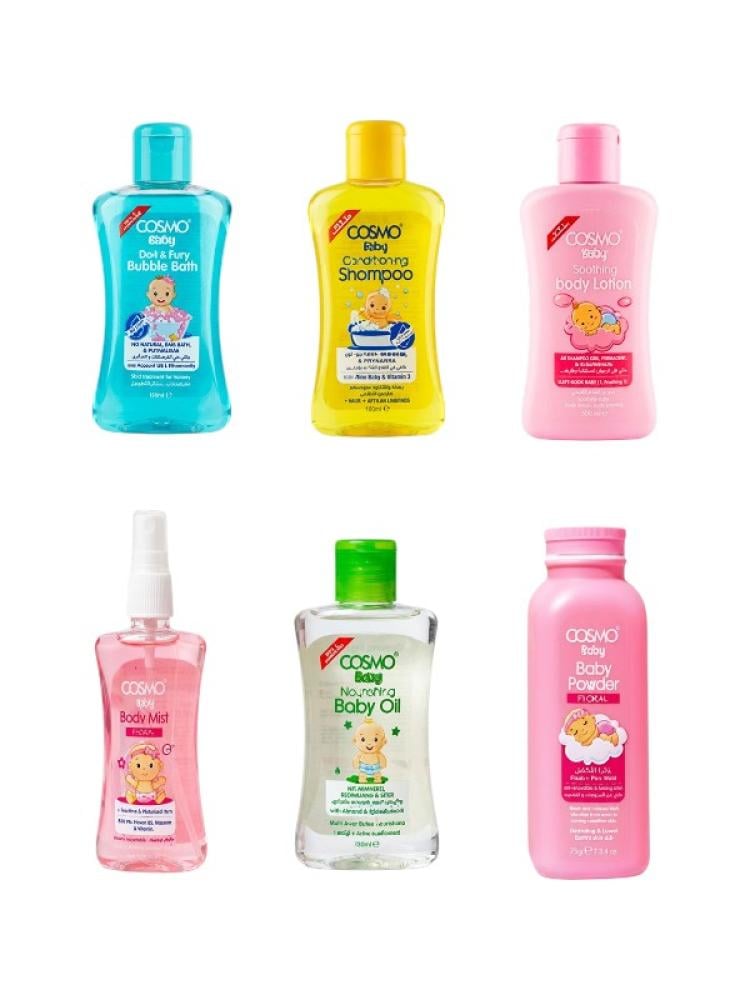 Cosmo Baby 6-in-1 Complete Baby Care Set