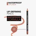 Flormar Waterproof Lip Liner, 245 Natural, Long-Lasting Definition