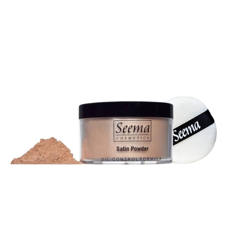 Seema Cosmetics Shimmer Loose Powder, Setting Powder, 06, All Skin Types