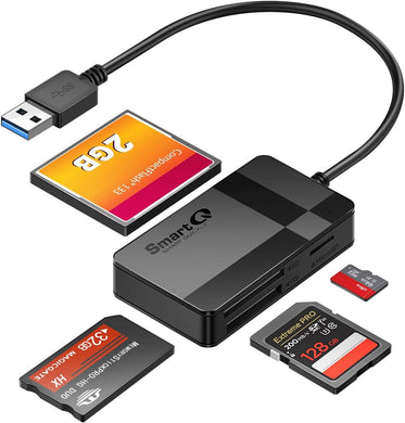 SmartQ C368 USB 3.0 Card Reader – SD & MicroSD Compatible