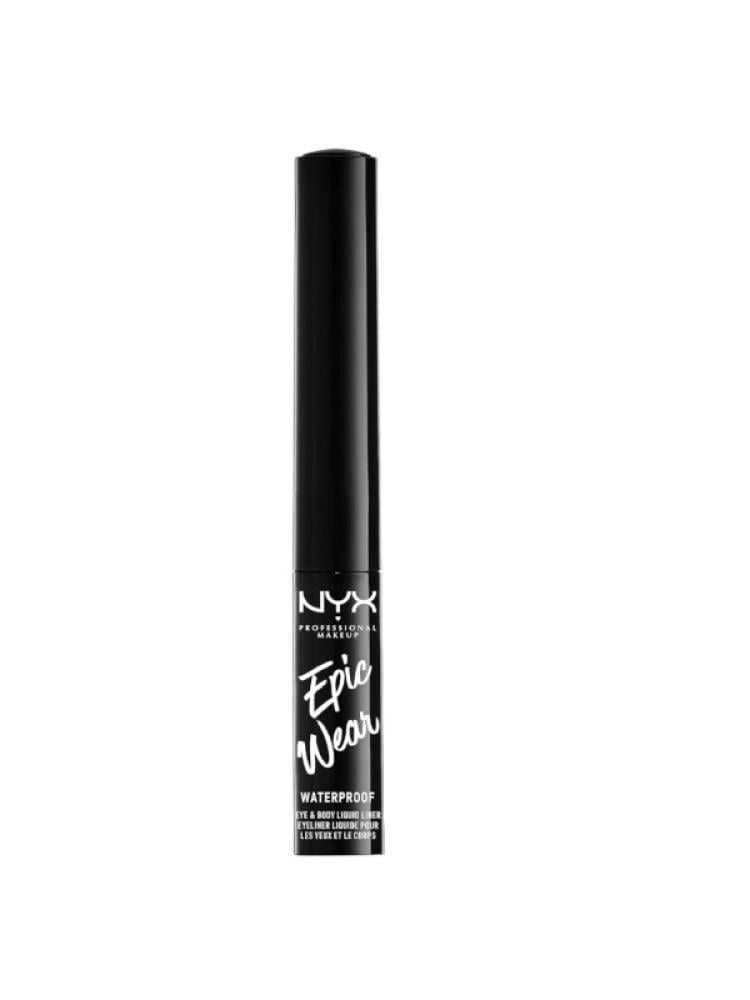 NYX Professional Makeup Epic Waterproof Liquid Eyeliner - Metal Black