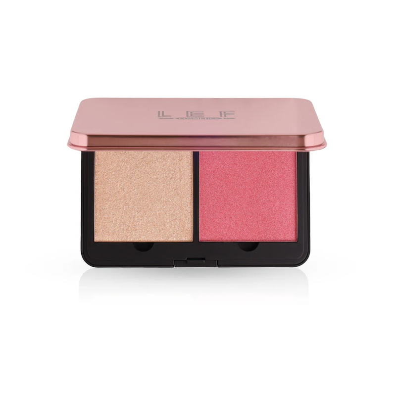 Blush Highlighter Palette Silk 01 Face Definition LEF COSMETIC 10g