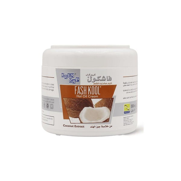 Hair Bath Cream Coconut Oil Deep Hydration Krem Kap 500ml