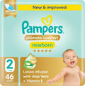 Pampers Active Fit Taped Nappies Ultimate Comfort Size 2 46 Count
