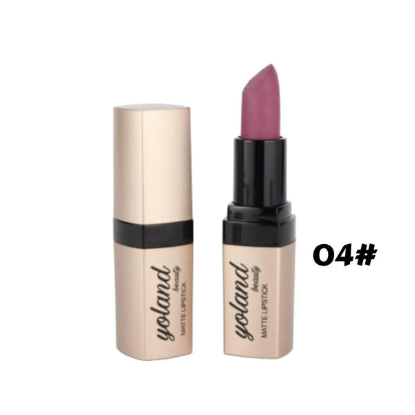 Yolande Beauty Matte Lipstick 04 Vitamin E Macadamia Oil 3.8g
