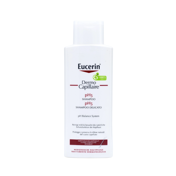 Eucerin Dermocappilaire pH5 Shampoo for Sensitive Scalp, 250ml