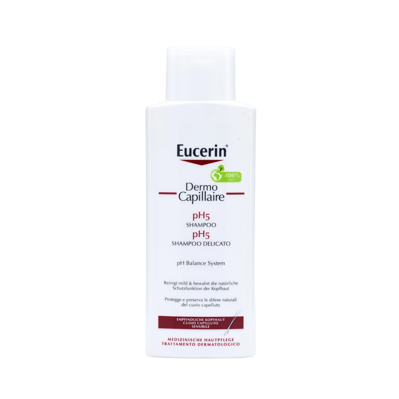 Eucerin Dermocappilaire pH5 Shampoo for Sensitive Scalp, 250ml