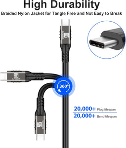 USB-C Cable 3.3ft – Fast Charging & Data Sync