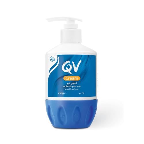 Qv Moisturizing Cream, Dry and Sensitive Skin, 250g