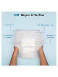 Pee Safe Disposable Panty Liners for Incontinence, Small to Medium, 4-Pack