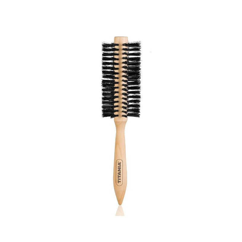 Best Round Hairbrush Wooden Styling Volume Titania 1 Count