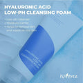 Hyaluronic Acid Cleansing Foam Low pH Gentle Isntree 150ml