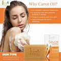Carrot Scrub & Firming Soap Texture Improvement 200g Fair & White