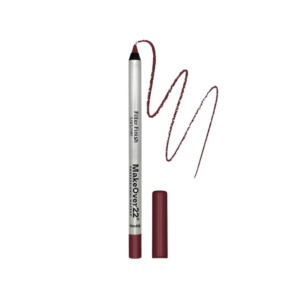 Makeover 22 Waterproof Filter Lip Liner, Matte Finish, Shade 08