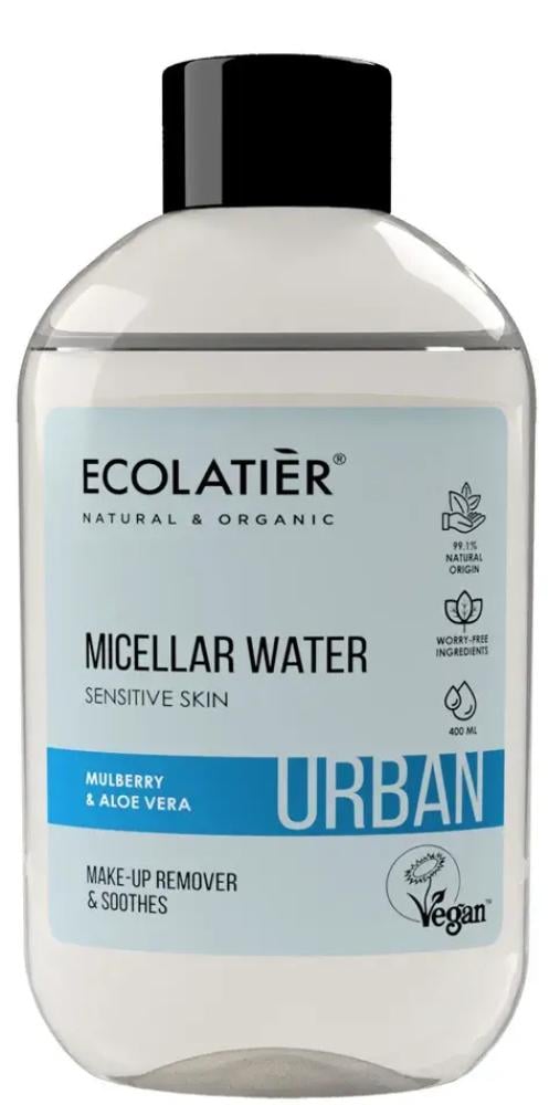 Micellar Water for Sensitive Skin Alcohol-Free Cleanser Ecolatier 400ml