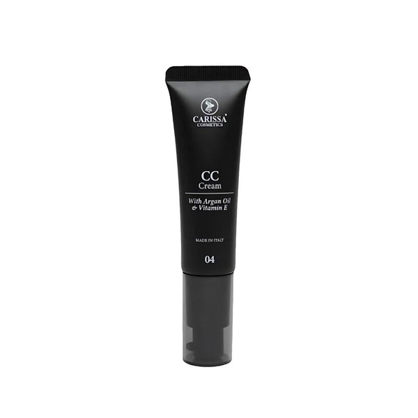 Carissa Cosmetics CC Cream, Vitamin E and Argan Oil, Light Coverage, Shade 04