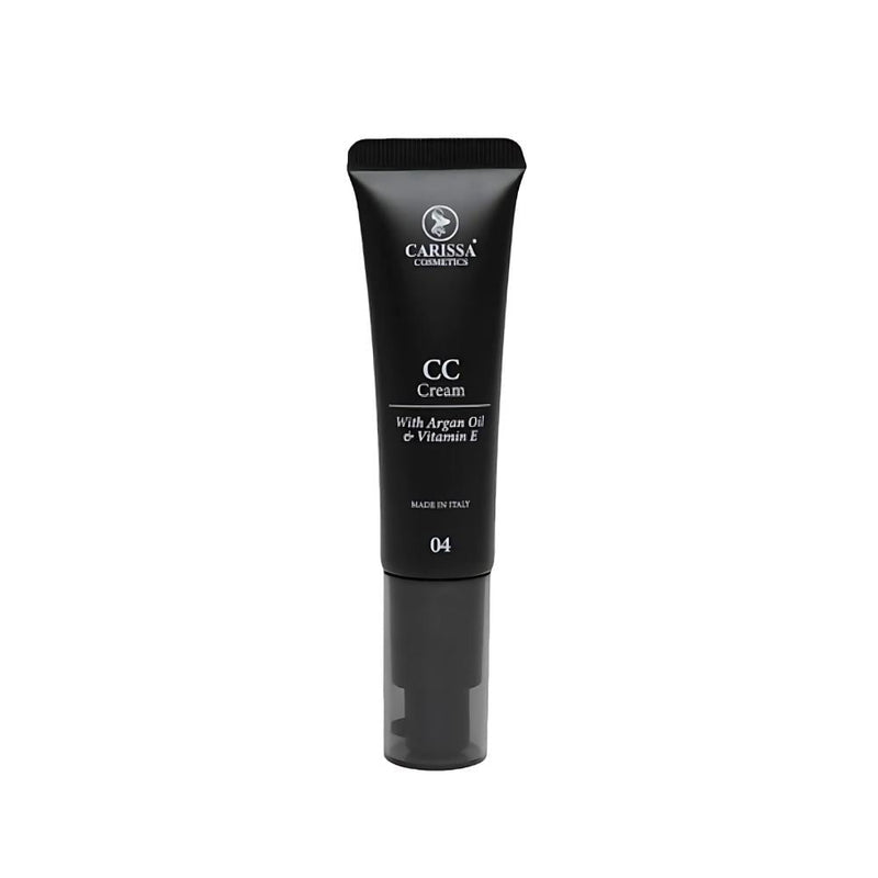 Carissa Cosmetics CC Cream, Vitamin E and Argan Oil, Light Coverage, Shade 04