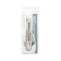 Basic Care 1575 Stainless Steel Tweezers for Eyebrow and Facial Hair