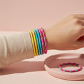 Hair Ties for Thick Hair Soft Elastic 9 Pack Titania No. 7822