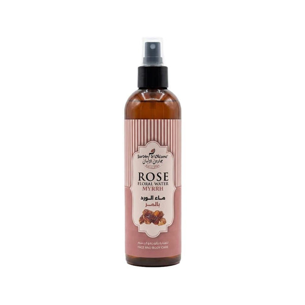 Rosewater Toner Purifying Myrrh Jardin d'Oleane 250ml
