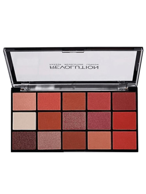 Revolution Reloaded Neutrals 2 Eyeshadow Palette, 15 Shades