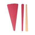 Titania Wooden Nail Files 10 Pieces Natural Wood Dual-Sided