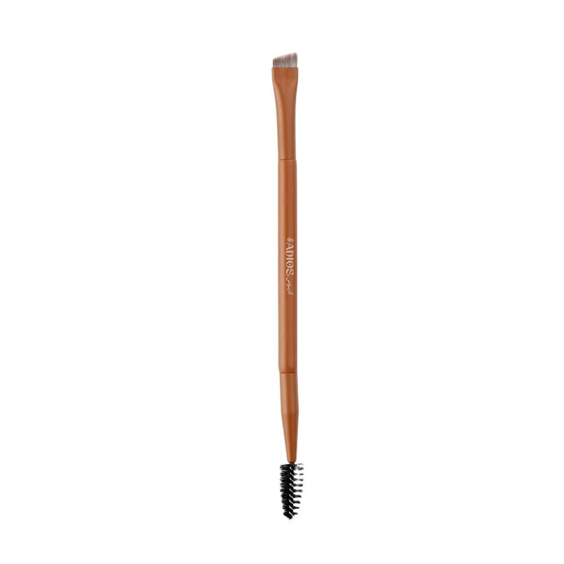 Good Morning Adios Double Eyebrow Brush D08 Slanted Tip